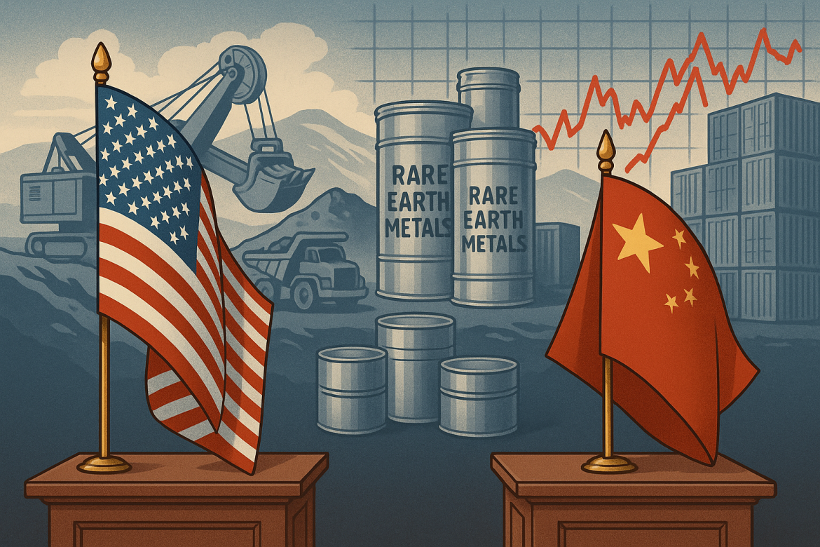 Shares of US-listed rare earth mining companies fell sharply on Monday after officials in Washington indicated that China would likely delay implementing export controls on critical minerals. The news comes as part of ongoing negotiations between the two countries aimed at finalizing a broader trade deal and easing escalating tensions over tariffs and technology restrictions.Market reaction: rare earth miners dropSeveral US-based rare earth and critical mineral producers saw their shares decline in early trading following the announcement. Critical Metals plunged 9.8% in premarket trade, while USA Rare Earth dropped 7.8%. MP Materials, one of the leading producers of rare earth elements in the United States, lost 5.3%, and Trilogy Metals declined by 6.3%. Energy Fuels and NioCorp Developments also traded lower, falling 4% and 7%, respectively.The sell-off reflected investor disappointment that potential US policy moves to counter China’s dominance in the critical minerals sector might be postponed. China remains the global leader in rare earth production and processing, giving it significant leverage over the supply chain for materials vital to modern technologies, including electric vehicles, wind turbines, and defense systems.Washington and Beijing seek trade compromiseUS Treasury Secretary Scott Bessent said during an interview on NBC News’ “Meet The Press” on Sunday that Washington and Beijing were nearing an agreement that would prevent the imposition of a new 100% US tariff on Chinese goods. As part of that deal, China is expected to defer its planned export controls on rare earth minerals.The development comes just days before a high-profile meeting between Chinese President Xi Jinping and US President Donald Trump, scheduled for Thursday. President Trump, speaking to reporters aboard Air Force One while traveling to Japan, said he believed the two nations were poised to “come away with” a trade deal. “I have a lot of respect for President Xi,” Trump added, signaling optimism about the talks.The US administration had previously <a href="https://invezz.com/news/2025/10/11/trump-announces-extra-100-tariffs-on-china-control-critical-software-exports/">threatened to impose tariffs of 100% on imports from China</a> starting November 1, while also warning of potential export controls on what it described as “any and all critical software.” Those measures were widely viewed as a means of pressuring Beijing to make concessions on technology transfer and market access.China’s role in the global supply chainEarlier this month, China introduced a new framework for restricting rare earth exports, a move that analysts interpreted as a warning to the West and a reflection of the deepening mistrust between the world’s two largest economies. Despite that, recent developments suggest that Beijing may delay the actual enforcement of these controls as part of a temporary truce with Washington.“Details are still limited, and nothing will be finalized until the Trump-Xi meeting,” Wolfe Research analyst Tobin Marcus said in a note to clients on October 26. “But a renewed truce now seems near-certain, with China likely fully delaying their rare earth export controls for a year—better than the alternative of an agreement to grant licenses.”China currently dominates the global rare earth market, accounting for roughly 70% of global production and nearly 90% of processing capacity. While the delay in export restrictions may provide short-term relief for US manufacturers reliant on these materials, it also highlights the strategic vulnerabilities in America’s supply chain for critical minerals.The post <a href="https://invezz.com/news/2025/10/27/us-rare-earth-stocks-slide-as-china-expected-to-delay-export-controls/">US rare earth stocks slide as China expected to delay export controls</a> appeared first on <a href="https://invezz.com/">Invezz</a>