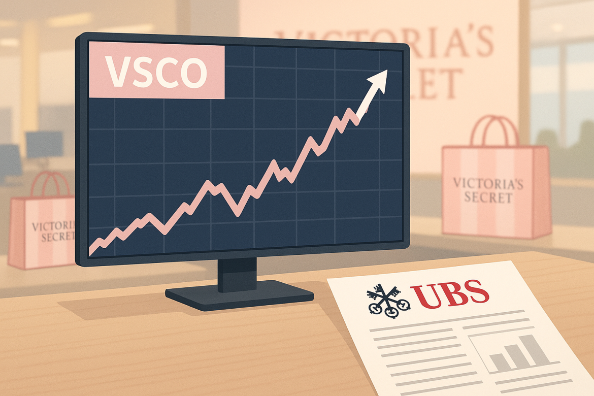 Victoria’s Secret & Co. (NYSE: VSCO) received a major vote of confidence from UBS, which upgraded the lingerie retailer’s stock from neutral to buy. The investment bank also raised its 12-month price target to $46 per share from $25, implying a potential upside of around 33% from the company’s most recent closing price.Victoria’s Secret stock surged 2.6% in premarket trading after the upgrade. UBS analyst Mauricio Serna cited increased confidence in Victoria’s Secret’s management team and its ability to reposition both the Victoria’s Secret and Pink brands effectively. After several years of declining comparable sales, Serna expects the company’s strategic efforts to drive a return to sustainable growth and renewed investor optimism.“This should lead to sustained comp sales growth post several years of declines, driving market sentiment higher,” Serna wrote. “We believe VSCO’s product pipeline and marketing initiatives should sustain the momentum into Holiday, resulting in another MSD% comp for 4Q25.”Analyst sees room for earnings recoveryAccording to Serna, Wall Street’s current consensus forecasts do not fully capture Victoria’s Secret’s operating leverage potential. He expects the company’s upcoming third-quarter results to be solid and sees “meaningful upside” to current earnings estimates.While acknowledging the near-term pressure from tariff headwinds, Serna argued that fiscal year 2025 will likely represent the trough in EBIT margin and earnings. Beyond that, he projects sequential improvement, with earnings per share (EPS) transitioning from declines to growth through 2026.“We believe this sequential improvement will cause the market to gain conviction on VSCO’s turnaround,” Serna added.UBS anticipates Victoria’s Secret’s sales could grow 3% year-over-year over the next two years, supported by stronger performance across North American stores and continued momentum in international markets. The analyst also expects improved profitability as the company reduces promotional activity and focuses more heavily on full-price sales, which could lead to stronger gross margin returns.Brand repositioning and market sentimentThe UBS upgrade follows the company’s 2025 fashion show on October 15, which drew attention from analysts and investors alike. Goldman Sachs described the event as “successful,” noting that it served as a catalyst for modest improvement in brand engagement.The fashion show marked a symbolic step in Victoria’s Secret’s ongoing efforts to modernize its image and reconnect with consumers after a challenging few years marked by falling sales and shifting consumer preferences.Despite the positive outlook from UBS, Victoria’s Secret shares are down 17% year-to-date, reflecting broader investor caution amid a competitive retail environment and macroeconomic headwinds. However, with UBS raising its price target to $46, the firm’s new outlook suggests optimism that the company’s transformation efforts are beginning to take hold.UBS’s bullish stance signals a belief that Victoria’s Secret is at a turning point, with stronger management execution, improved product offerings, and targeted marketing initiatives potentially paving the way for a sustained recovery in both earnings and market sentiment.If these expectations hold true, the retailer’s turnaround story could gain further traction heading into the holiday season and into 2026, setting the stage for renewed investor interest after years of underperformance.The post <a href="https://invezz.com/news/2025/10/29/victorias-secret-stock-surge-after-ubs-upgrade-sees-33-upside/">Victoria’s Secret stock surge after UBS upgrade, sees 33% upside</a> appeared first on <a href="https://invezz.com/">Invezz</a>